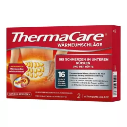 THERMACARE Apvyniojimai nugarai S-XL skausmo malšinimui, 2 vnt