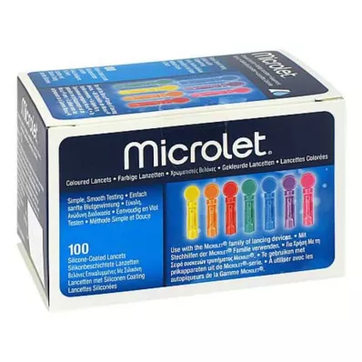 Microlet lancetai, 100 vnt