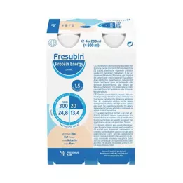 FRESUBIN PROTEIN Energy DRINK Riešutų gertuvė, 4X200 ml