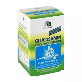 GLUCOSAMIN 750 mg + chondroitinas 100 mg kapsulės, 180 kapsulių