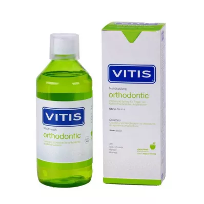 VITIS Ortodontinis burnos skalavimo skystis, 500 ml VITIS Ortodontinis burnos skalavimo skystis, 500 ml