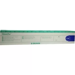 OMNIFIX Solo Spr.3 ml Luer Lock be latekso, 100X3 ml