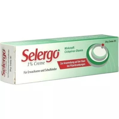 SELERGO 1 % grietinėlė, 20 g