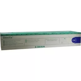 OMNIFIX Solo Spr.3 ml Luer be latekso, 100X3 ml