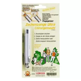 ZECKENZANGE Ultra chirurginis plienas, 1 vnt