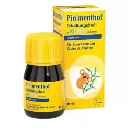 PINIMENTHOL Šalta vonia 2 metų ir vyresniems vaikams Eukaliptas, 30 ml