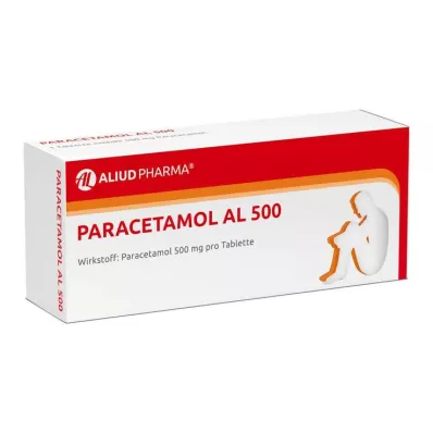 PARACETAMOL AL 500 tablečių, 20 vnt