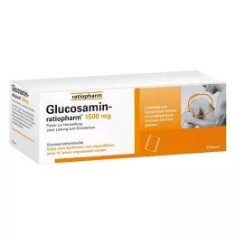 GLUCOSAMIN-RATIOPHARM 1500 mg Plv.gerti, 90 vnt