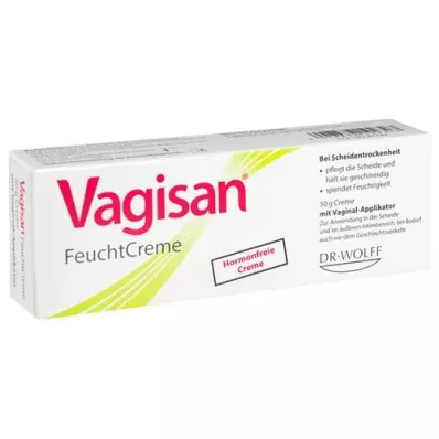 VAGISAN Drėkinamasis kremas su aplikatoriumi, 50 g