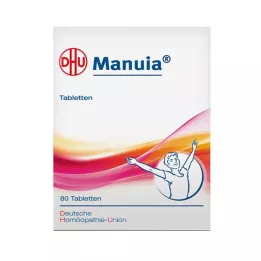 MANUIA Tabletės, 80 vnt