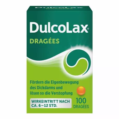 DULCOLAX Dragees enterinėmis plėvele dengtos tabletės, 100 vnt DULCOLAX Dragees enterinėmis plėvele dengtos tabletės, 100 vnt