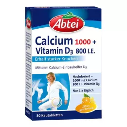 ABTEI Osteo Vital Citrus kramtomosios tabletės, 30 kapsulių