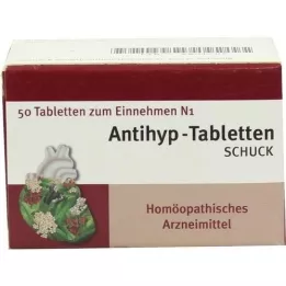 ANTIHYP Tabletės Schuck, 50 vnt