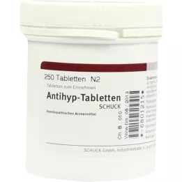 ANTIHYP Tabletės Schuck, 250 vnt