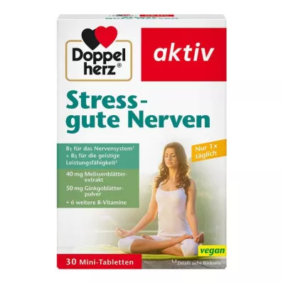 DOPPELHERZ Streso gerų nervų tabletės, 30 vnt
