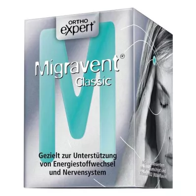 MIGRAVENT Klasikinės kapsulės, 120 kapsulių MIGRAVENT Klasikinės kapsulės, 120 kapsulių