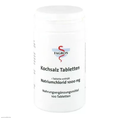 KOCHSALZ 1000 mg tabletės, 100 vnt
