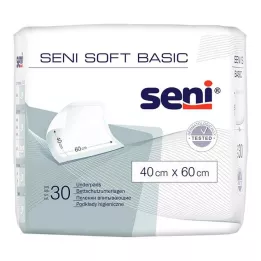 SENI Soft Basic 40x60 cm lovos apsauginis kilimėlis, 30 vnt