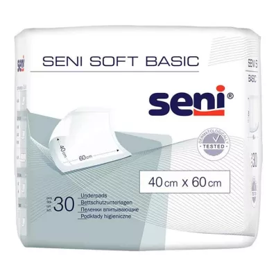 SENI Soft Basic 40x60 cm lovos apsauginis kilimėlis, 30 vnt
