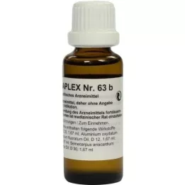 REGENAPLEX Nr. 63 b lašai, 30 ml