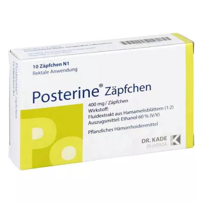 POSTERINE Žvakutės, 10 vnt