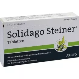 SOLIDAGO STEINER Tabletės, 20 vnt