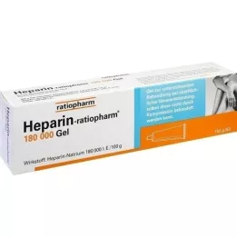 HEPARIN-RATIOPHARM 180 000 I.U. gelio, 150 g