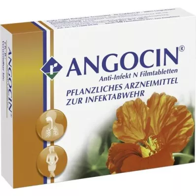 ANGOCIN Anti Infekt N plėvele dengtos tabletės, 50 vnt