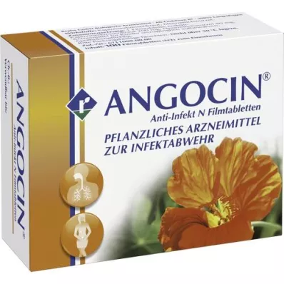 ANGOCIN Anti Infekt N plėvele dengtos tabletės, 100 vnt