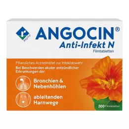 ANGOCIN Anti Infekt N plėvele dengtos tabletės, 500 vnt