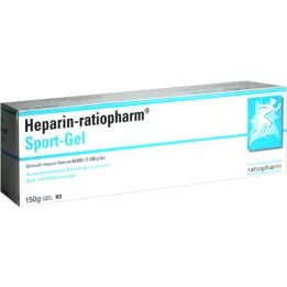 HEPARIN-RATIOPHARM Sportinis gelis, 150 g