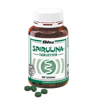 Sovita Spirulina tabletės, 360 vnt Sovita Spirulina tabletės, 360 vnt
