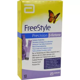 FREESTYLE Precision ß-Ketone kraujo ketonų testo juostelė, 10 vnt