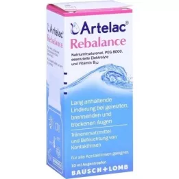 ARTELAC Rebalance akių lašai, 10 ml