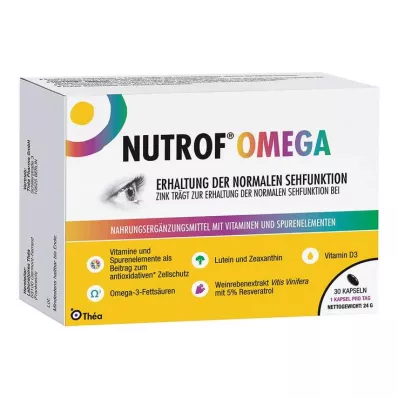 Nutrof Omega kapsulės, 30 vnt Nutrof Omega kapsulės, 30 vnt