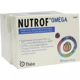 NUTROF Omega kapsulės, 3X30 vnt