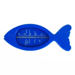 BADETHERMOMETER Žuvis mėlyna, 1 vnt