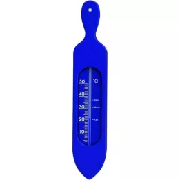 BADETHERMOMETER Plastikinė mėlyna, 1 vnt