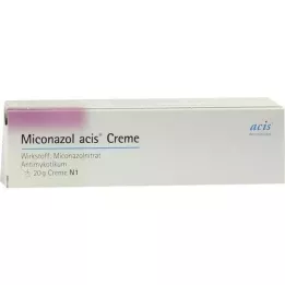 MICONAZOL acis kremas, 20 g