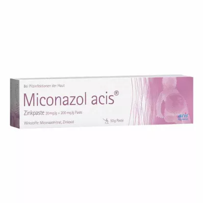 MICONAZOL acis cinko pasta, 50 g