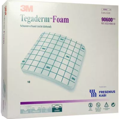 Tegaderm Foam FK 5x5cm 90600, 10 vnt Tegaderm Foam FK 5x5cm 90600, 10 vnt