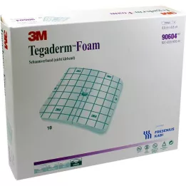TEGADERM Putų tvarstis FK 8,8x8,8 cm 90604, 10 vnt