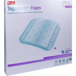 TEGADERM Putų tvarstis FK 20x20 cm 90603, 5 vnt