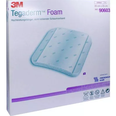 Tegaderm putplastis FK 20x20cm 90603, 5 vnt