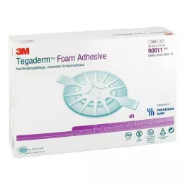 TEGADERM Klijai iš putų FK 10x11 cm ovalo formos 90611, 10 vnt