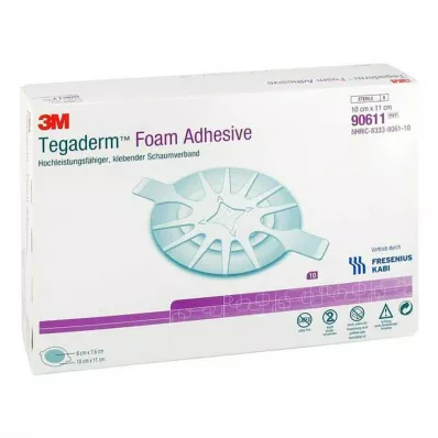 TEGADERM Klijai iš putų FK 10x11 cm ovalo formos 90611, 10 vnt
