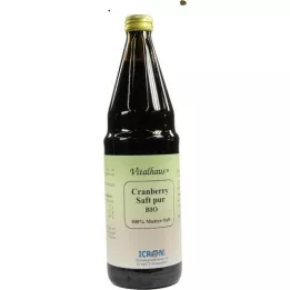 CRANBERRY SAFT grynas ekologiškas Vitalhaus, 750 ml