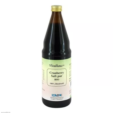 CRANBERRY SAFT grynas ekologiškas Vitalhaus, 750 ml