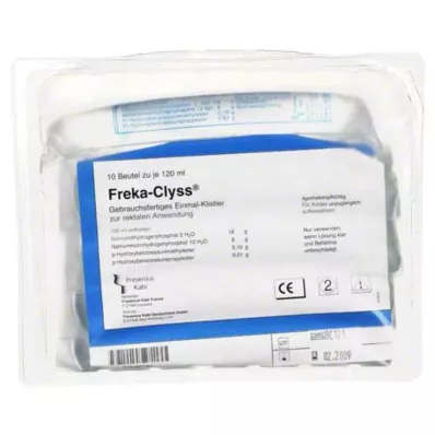 FREKA CLYSS Klizma, 10X120 ml