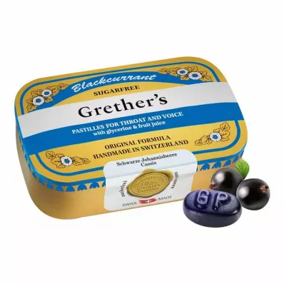 GRETHERS Juodųjų serbentų sidabrinė cf.past.skarda, 110 g